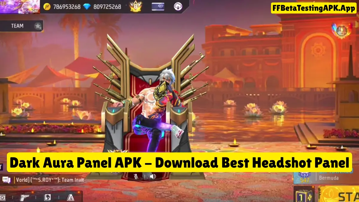 Dark Aura Panel APK Download V2 (Free Fire) Official For Android