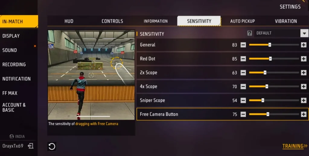 Best FF Beta Testing Sensitivity Settings